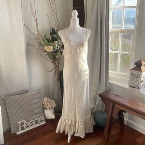 Marianne Kooimans size 4 silk long dress